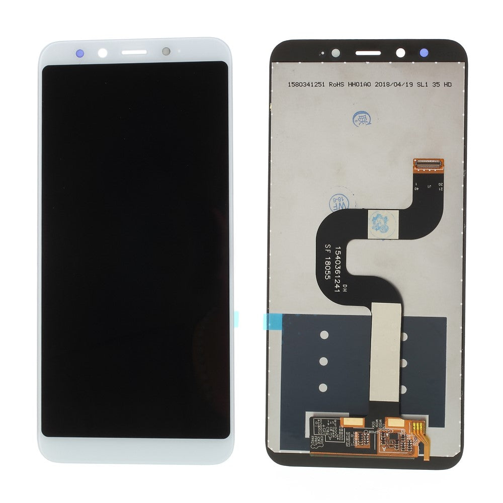 Ecran LCD + Numériseur Tactile Xiaomi MI 6X/A2 Blanc