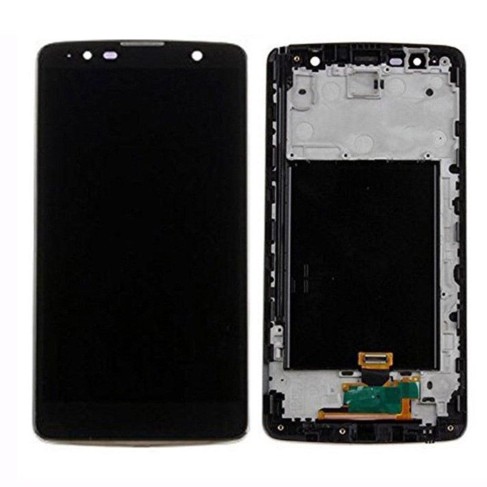 Ecran Complet LCD + Tactile + Châssis LG Stylus 2 Plus K530 Noir