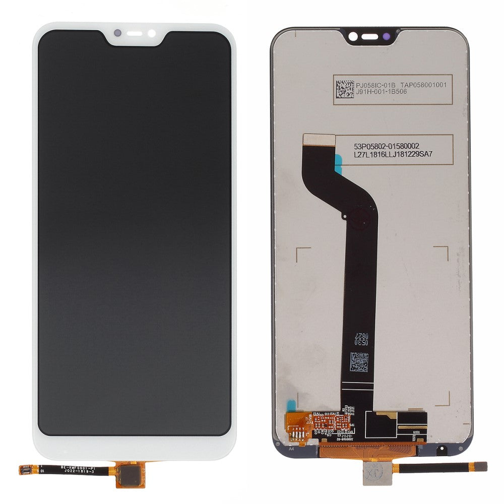 Ecran LCD + Numériseur Tactile Xiaomi MI A2 Lite / Redmi 6 Pro Blanc