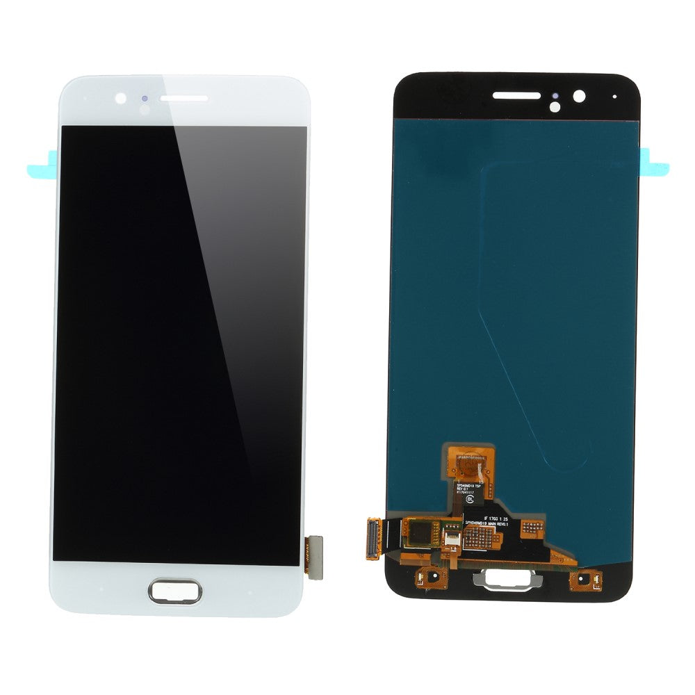 Ecran LCD + Vitre Tactile OnePlus 5 (Version Oled) Blanc
