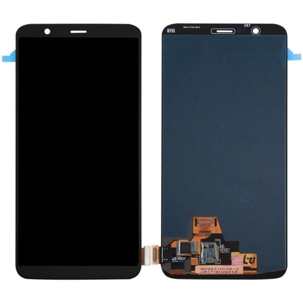Ecran LCD + Vitre Tactile OnePlus 5T (Version Oled) Noir