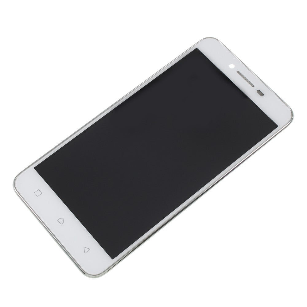Ecran complet LCD + Tactile + Châssis Lenovo K5 (A6020/A40) Blanc