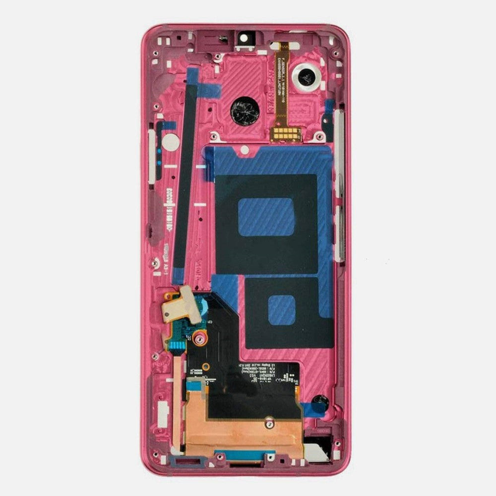 Ecran complet LCD + Tactile + Châssis LG G7 ThinQ G710 Rose