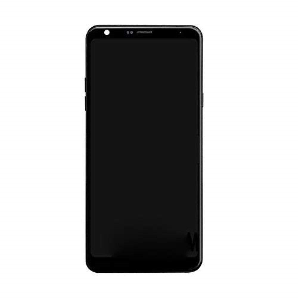 Ecran Complet LCD + Tactile + Châssis LG Q7 / Q7+ / Q7A Q610 Noir