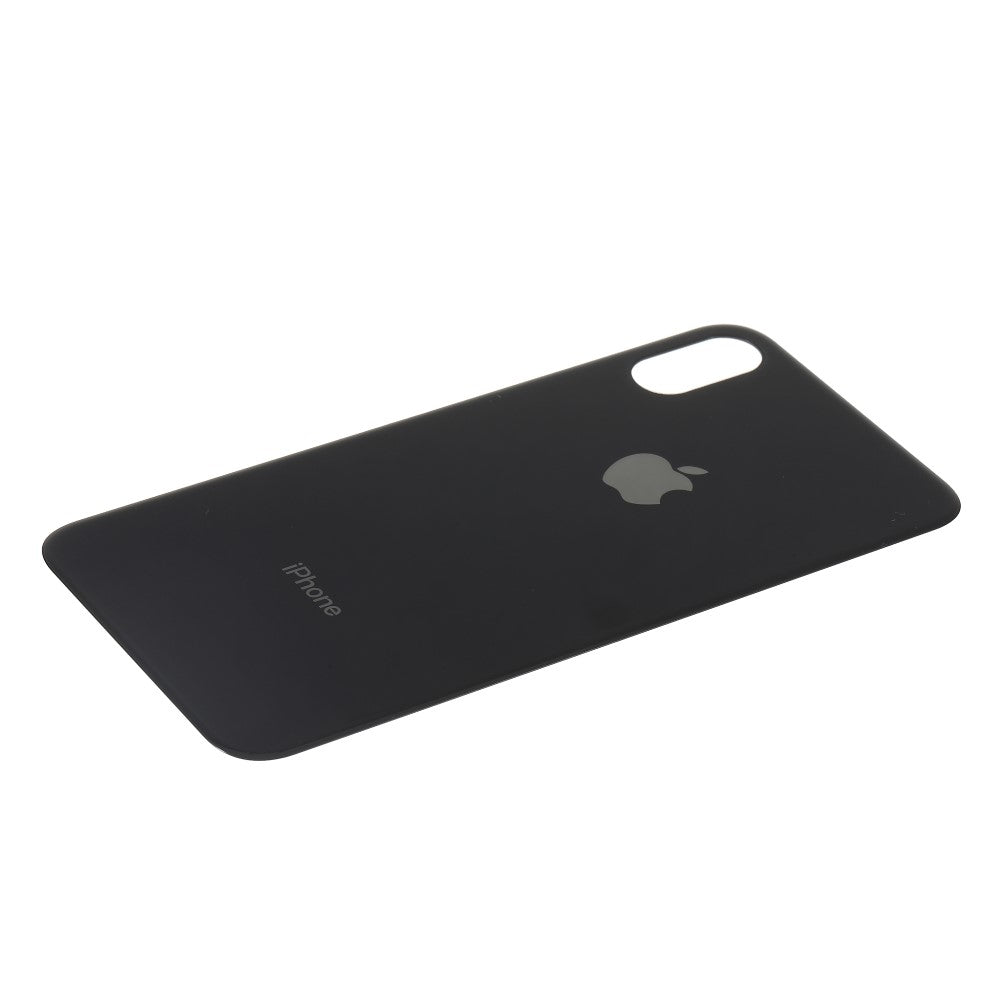 Cache Batterie Coque Arrière Apple iPhone X Noir