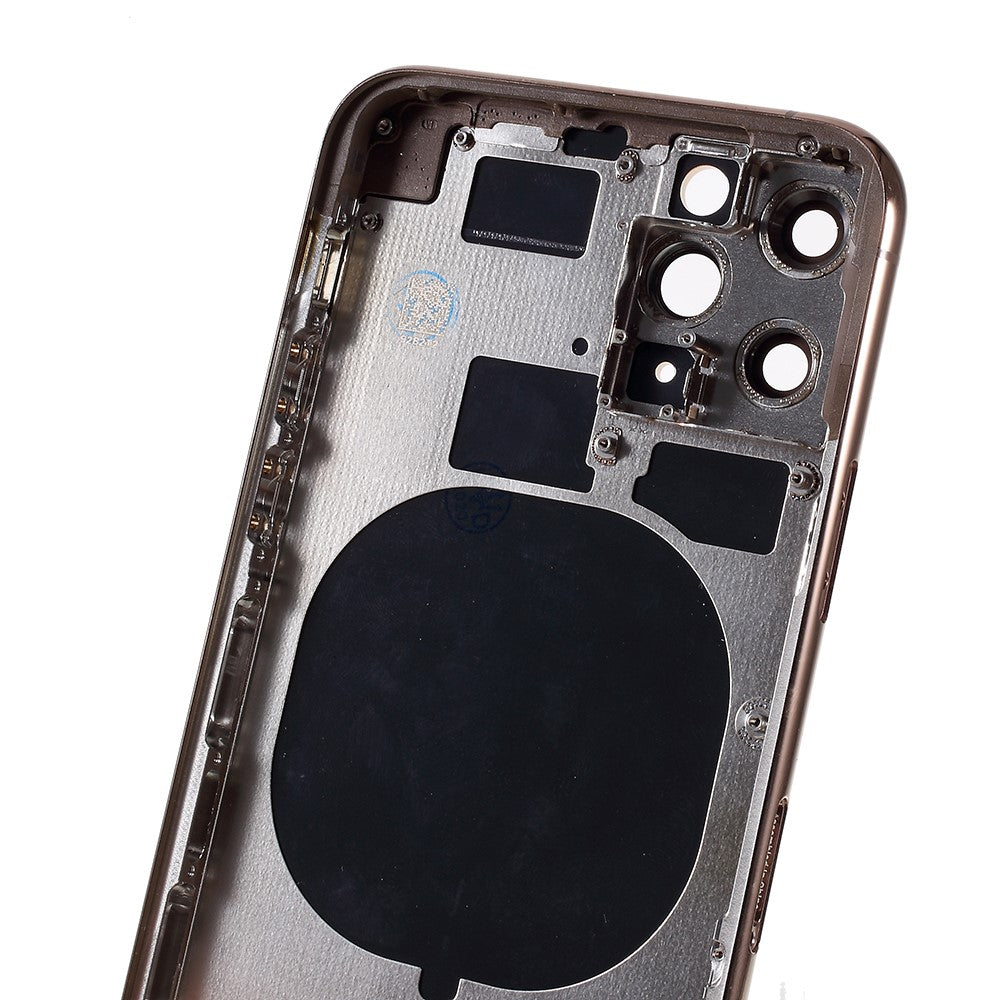 Carcasa Chasis Tapa Bateria Apple iPhone 11 Pro Dorado
