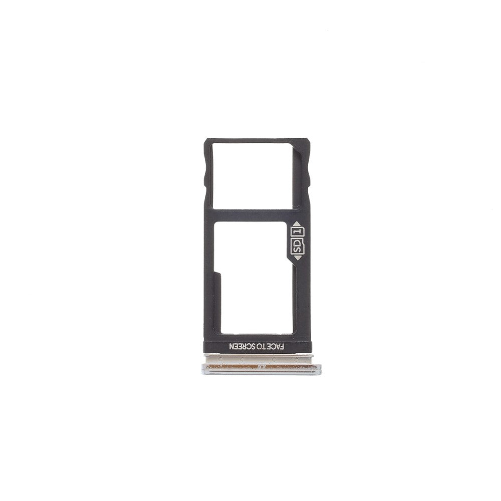 Support de Plateau Micro SD Motorola One Vision P50 Or