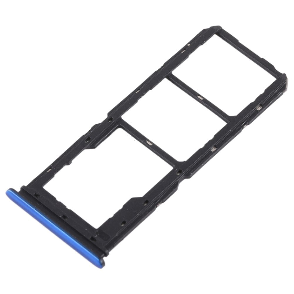 SIM Holder Tray Micro SIM / Micro SD Vivo Y97 Blue