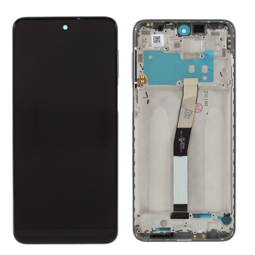 Pantalla Completa LCD + Tactil + Marco Xiaomi Redmi Note 9S Blanco