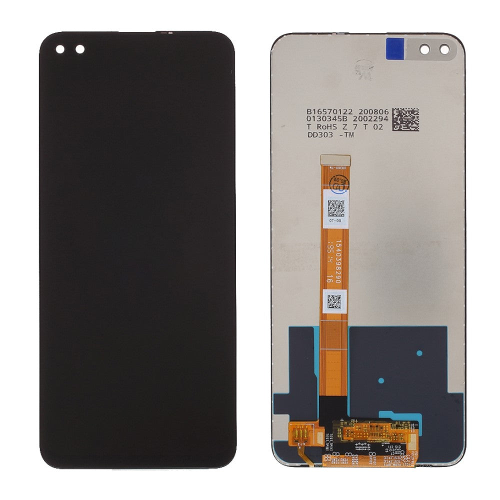 LCD Screen + Digitizer Touch Oppo A92s Black