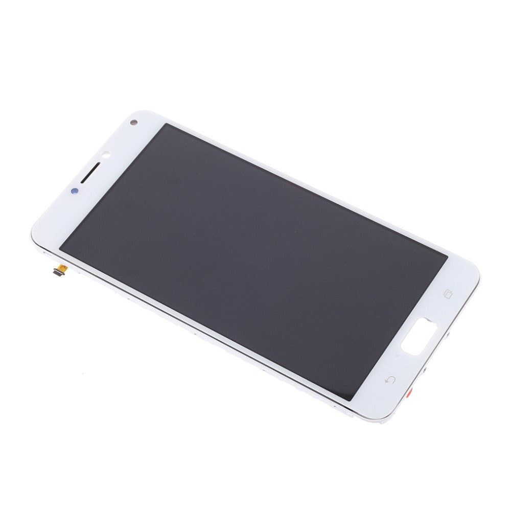Pantalla Completa LCD + Tactil + Marco Asus Zenfone 4 Max ZC554KL Blanco