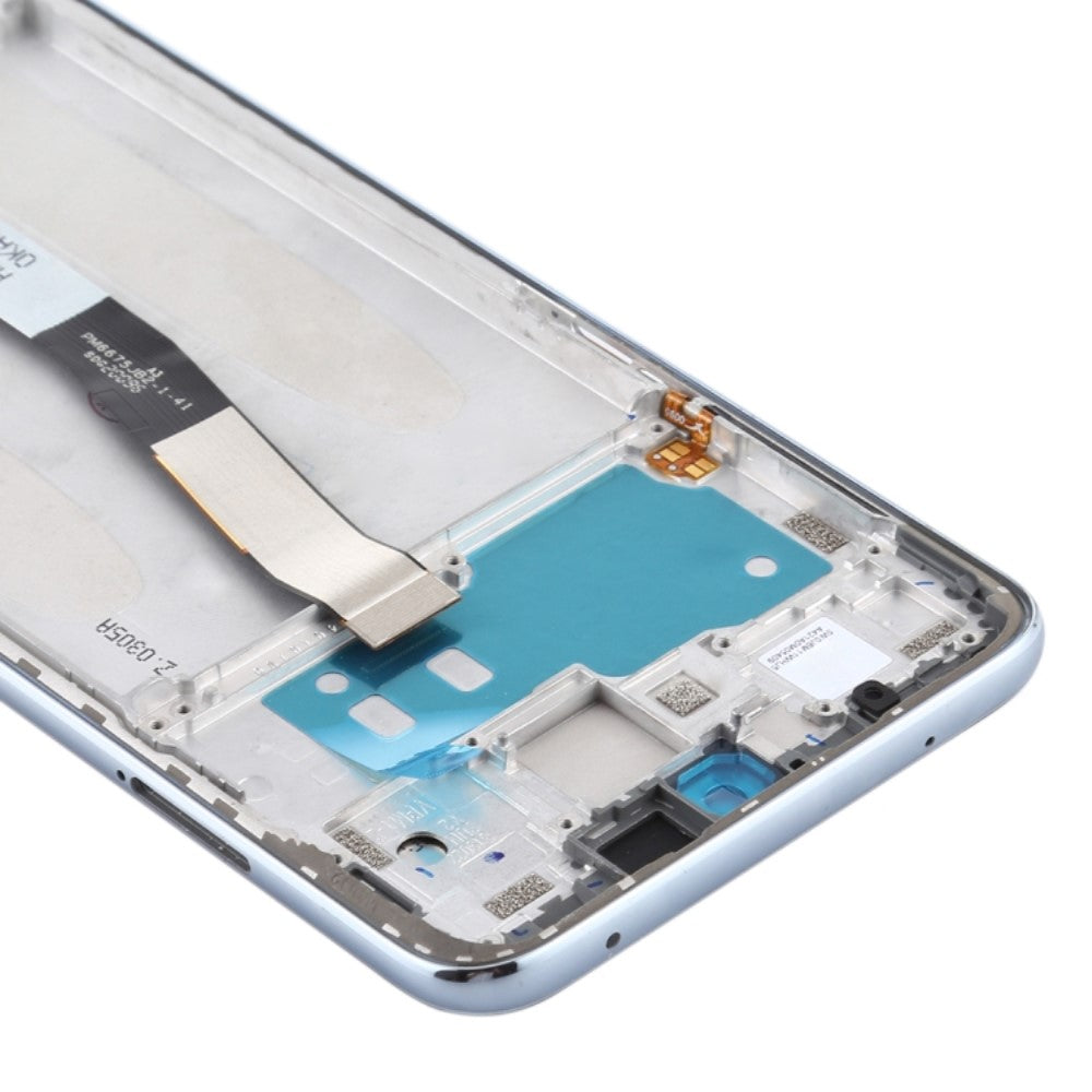 Pantalla Completa LCD + Tactil + Marco Xiaomi Redmi Note 9S / Note 9 Pro Blanco