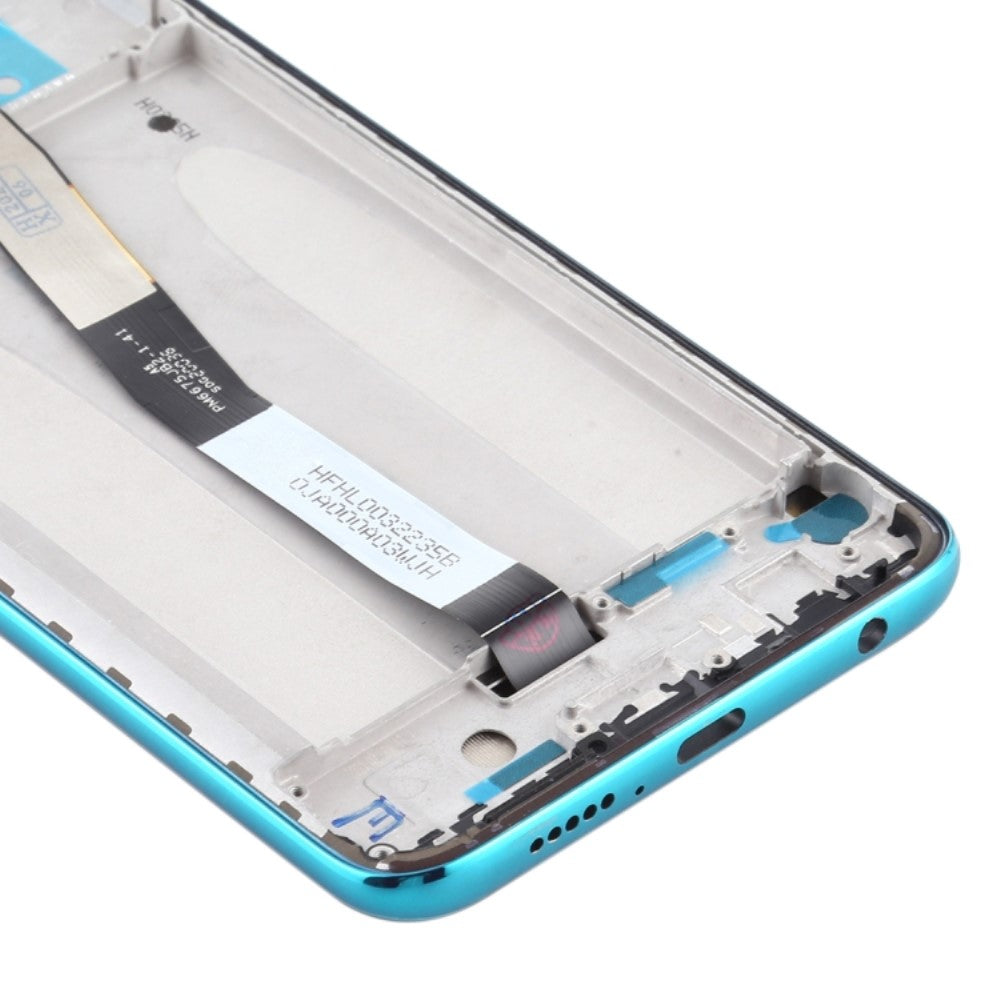 Pantalla Completa LCD + Tactil + Marco Xiaomi Redmi Note 9S / Note 9 Pro Azul
