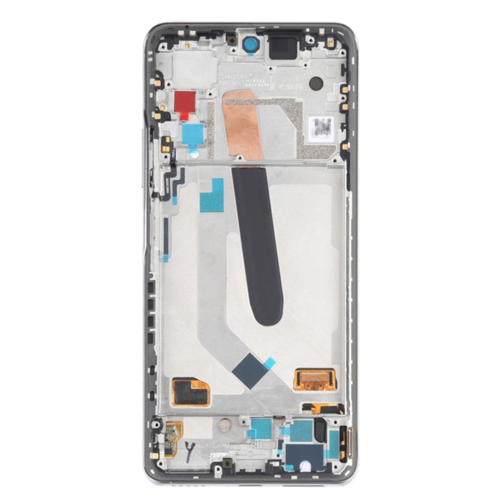 Pantalla LCD + Tactil + Marco TFT Xiaomi Redmi K40 / K40 Pro / Poco F3 Plateado