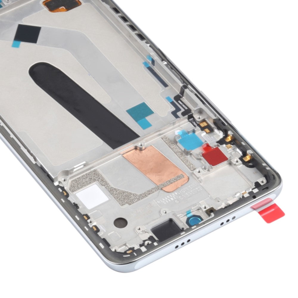 Ecran LCD + Tactile + Châssis TFT Xiaomi Redmi K40 / K40 Pro / Poco F3 Argent