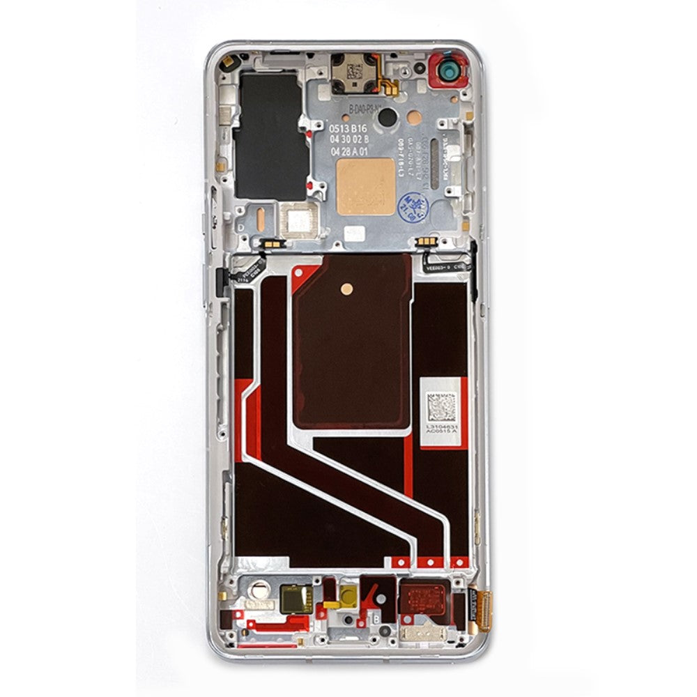 Pantalla Completa LCD + Tactil + Marco Amoled OnePlus 9 Pro Plateado