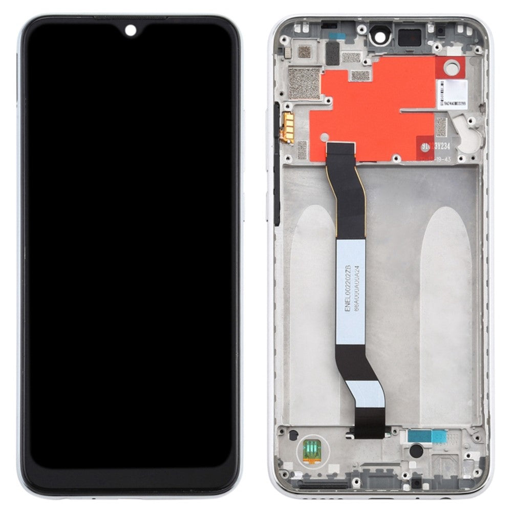 Ecran Complet + Tactile + Châssis Xiaomi Redmi Note 8T Argent