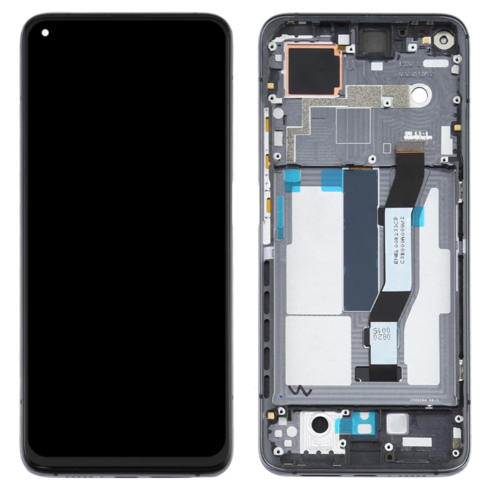 Ecran Complet + Tactile + Châssis Xiaomi Mi 10T 5G / Mi 10T Pro 5G / Redmi K30S Noir