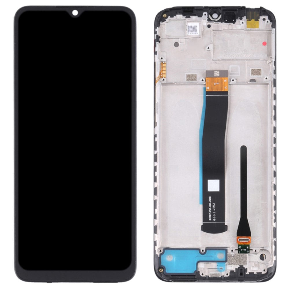 Ecran Complet + Tactile + Châssis Xiaomi Redmi 10C 4G / Redmi 10 (Inde) 4G