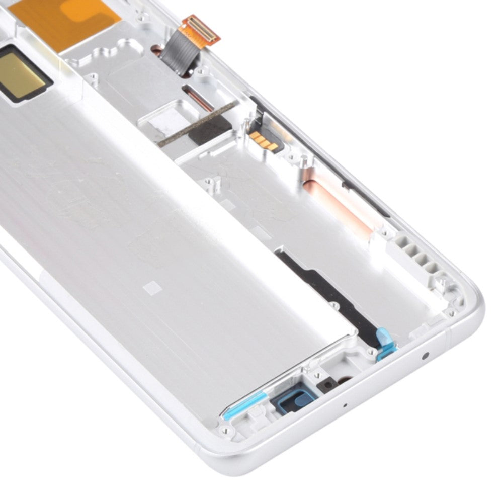 Ecran Complet + Tactile + Châssis Xiaomi Mi Note 10 Lite Argent