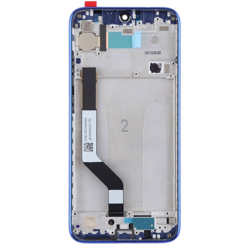 Ecran Complet + Tactile + Châssis Xiaomi Redmi Note 7 / Redmi Note 7 Pro Bleu