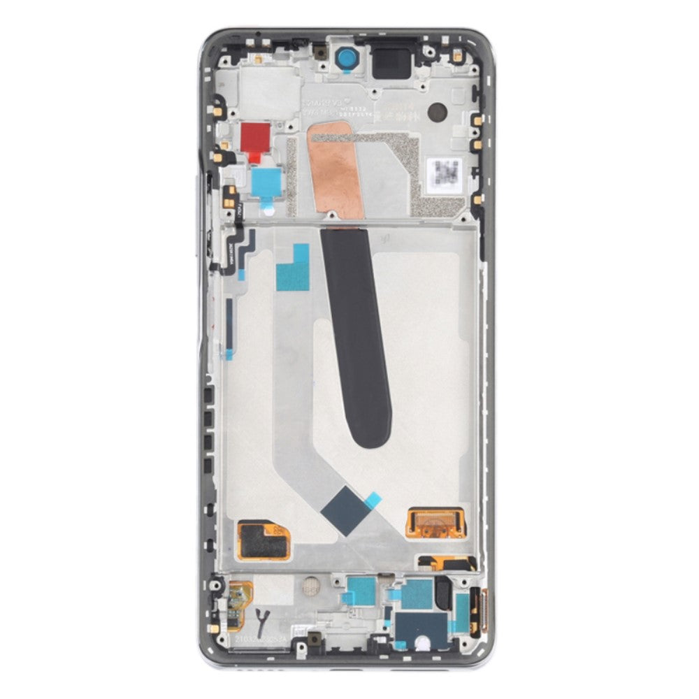 Écran OLED Plein + Tactile + Cadre Xiaomi Redmi K40 / K40 Pro / K40 Pro+ / Mi 11i Argent