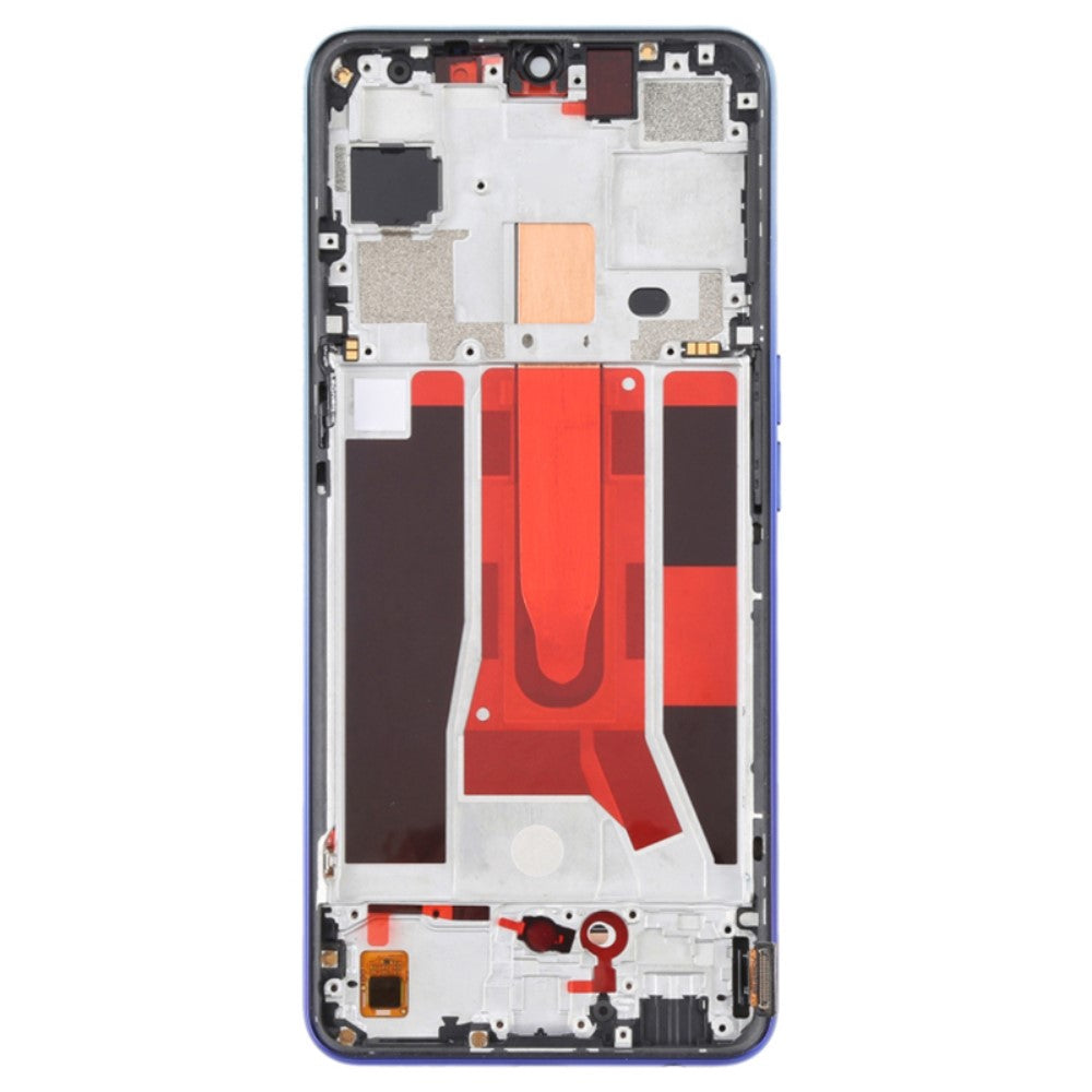TFT Full Screen + Touch + Frame Oppo Reno3 5G / Reno3 Youth / F15 / Find X2 Lite / K7 (2020) Blue