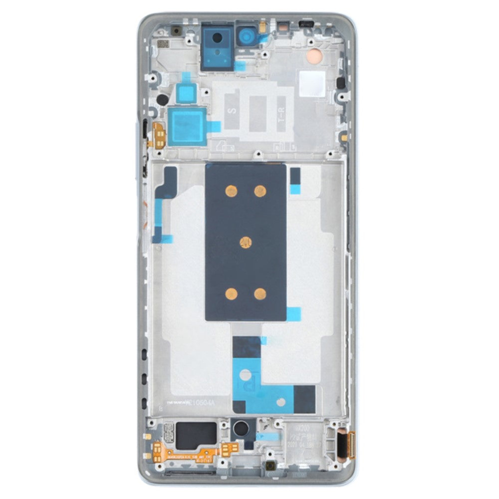 Écran TFT Plein + Tactile + Cadre Xiaomi 11T 5G / 11T Pro 5G Argent