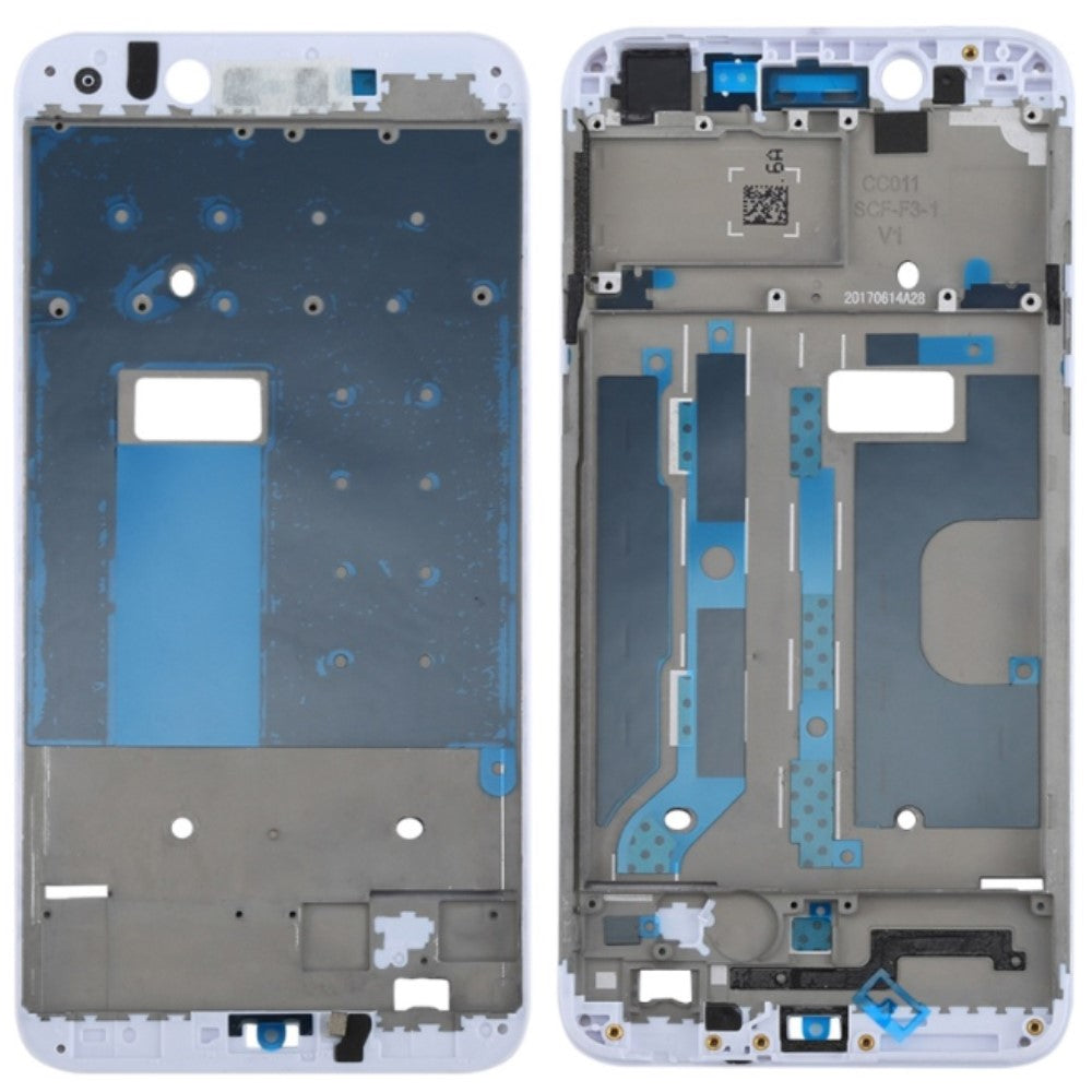 Chassis Intermediate Frame LCD Oppo A77 / F3 White