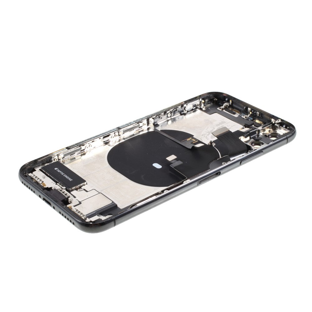 Carcasa Chasis Tapa Bateria + Piezas Apple iPhone X Negro