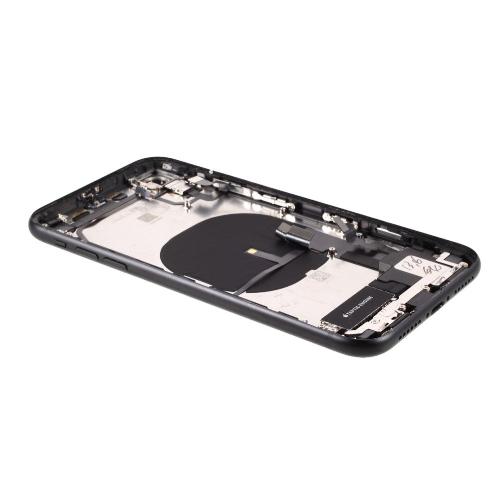 Chassis Cover Battery Cover + Parts Apple iPhone XR Black