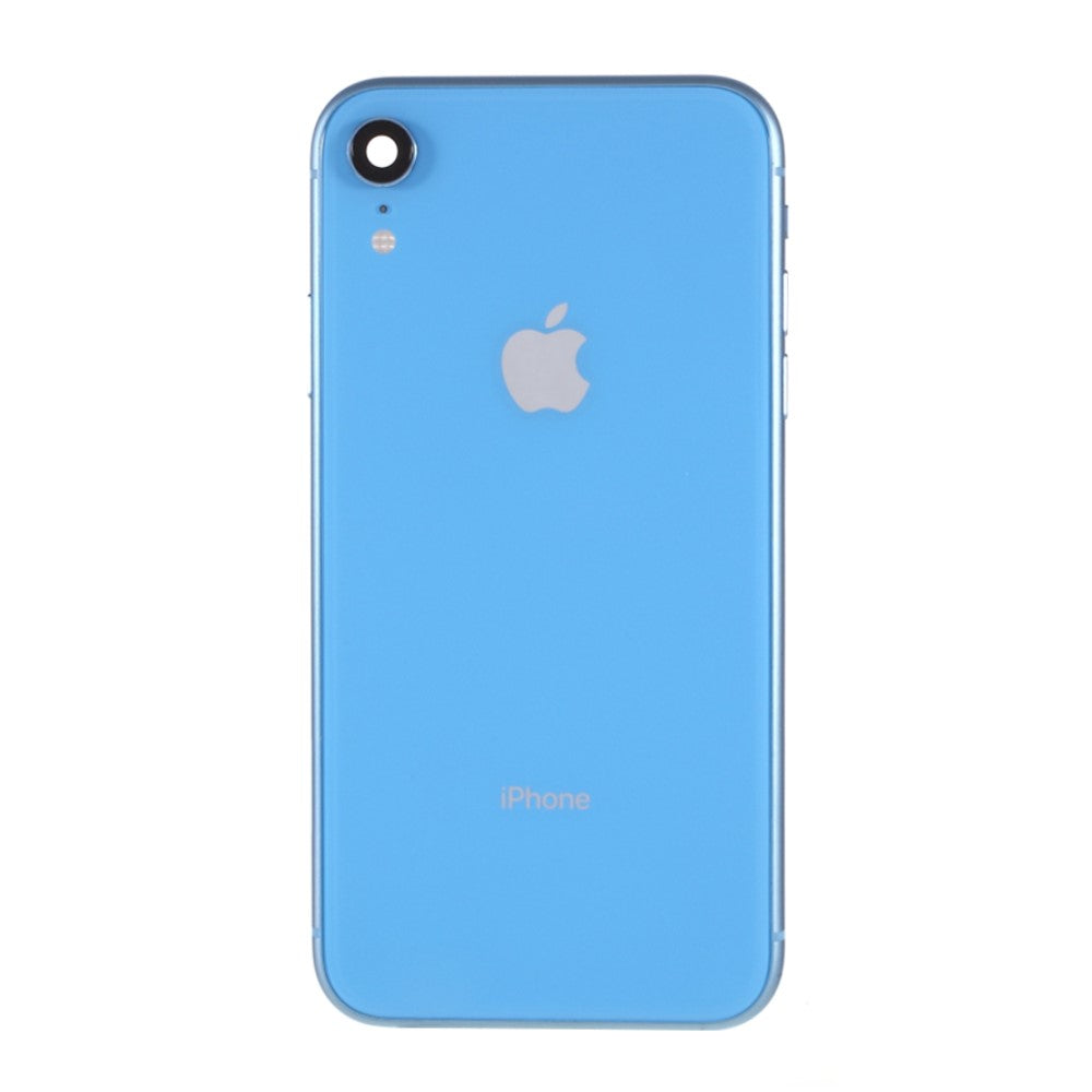 Carcasa Chasis Tapa Bateria + Piezas Apple iPhone XR Azul