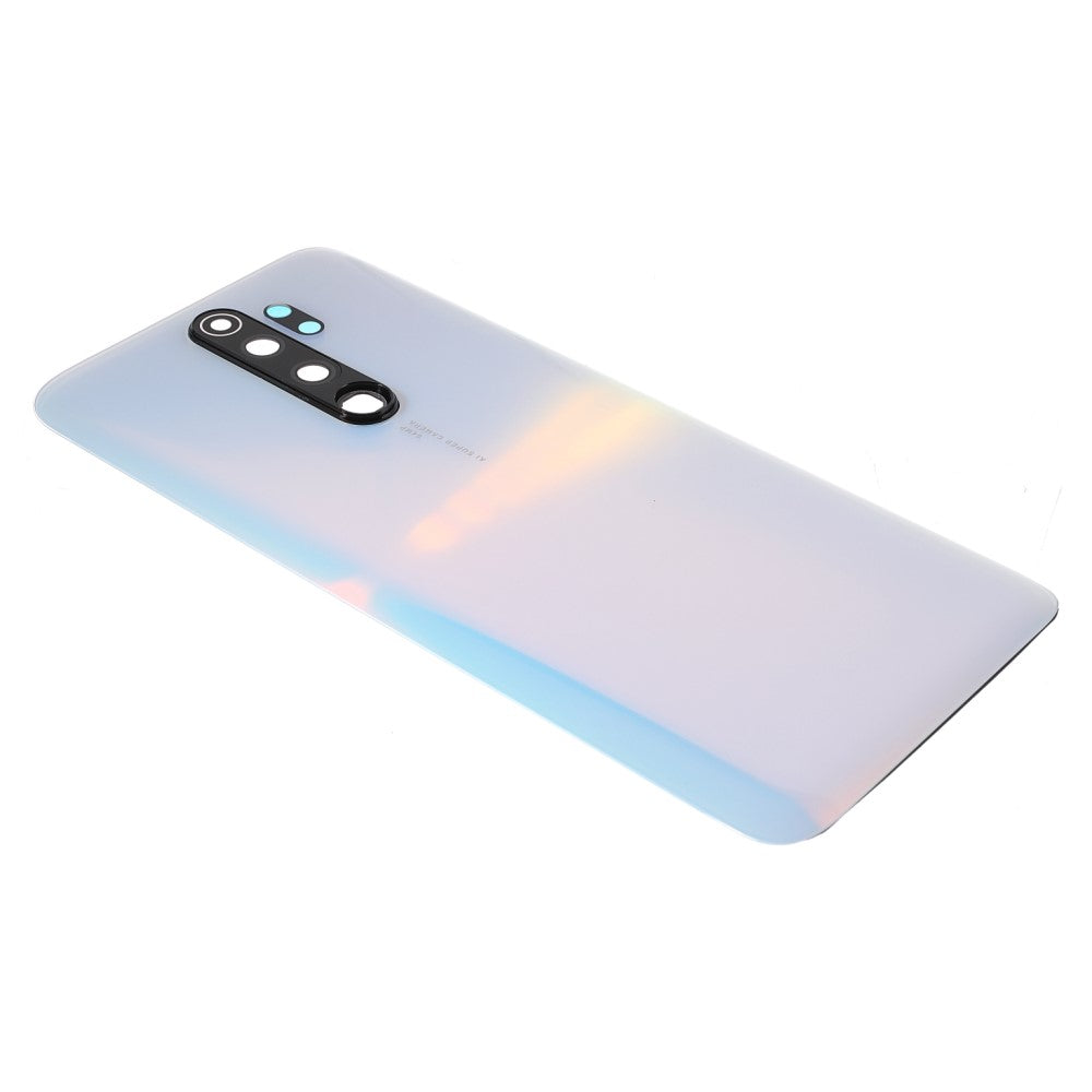 Cache Batterie Cache Arrière + Objectif Caméra Arrière Xiaomi Redmi Note 8 Pro Blanc