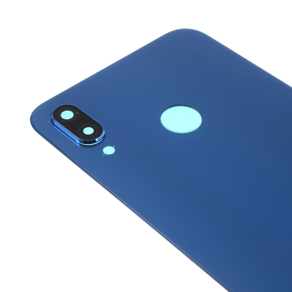 Tapa Bateria Back Cover + Lente Camara Trasera Huawei P20 Lite (2018) Azul