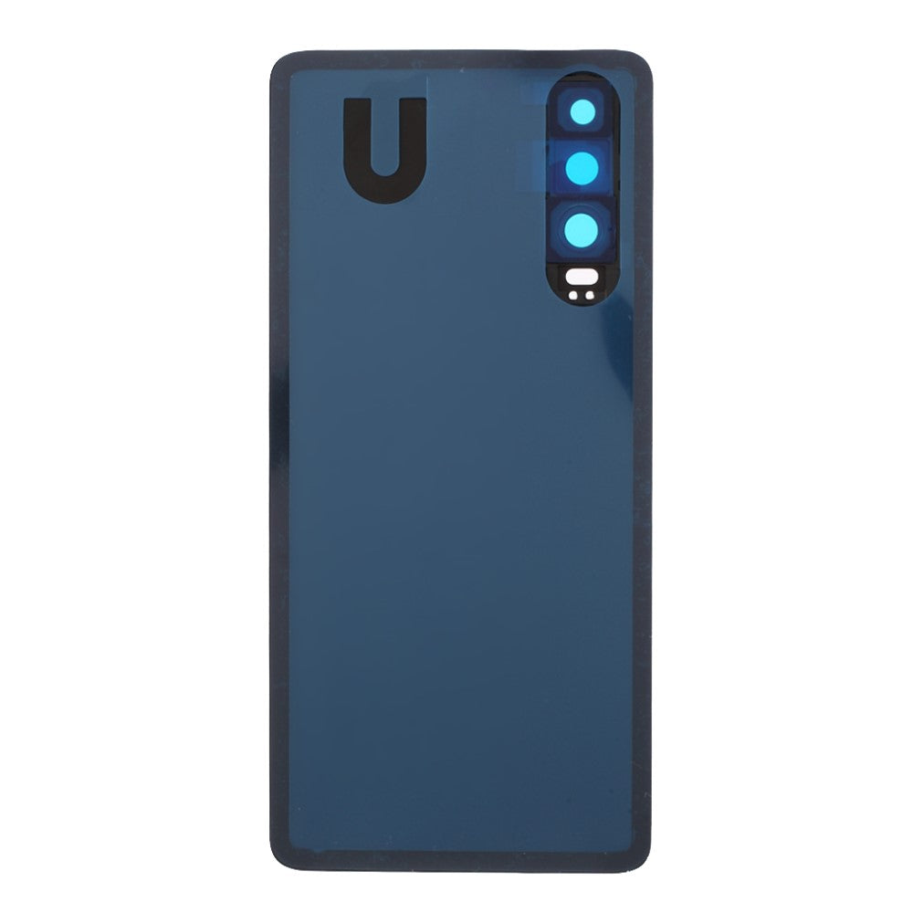 Tapa Bateria Back Cover + Lente Camara Trasera Huawei P30 Azul