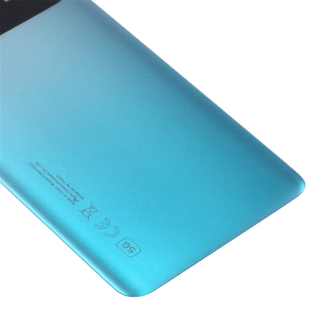 Cache Batterie Cache Arrière Xiaomi Poco M4 Pro 5G Bleu