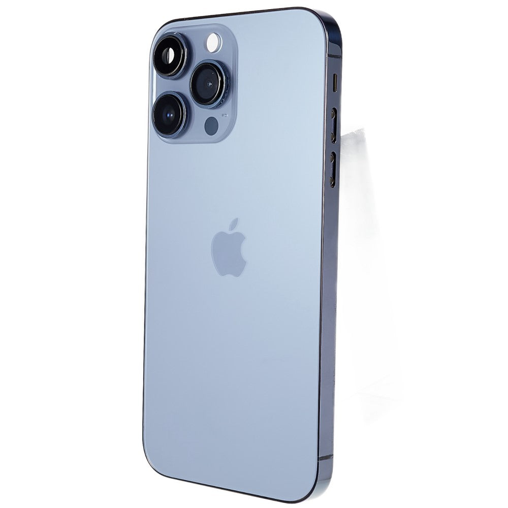 Apple iPhone XR Battery Cover Chassis Case (iPhone 13 Pro Style) Bleu