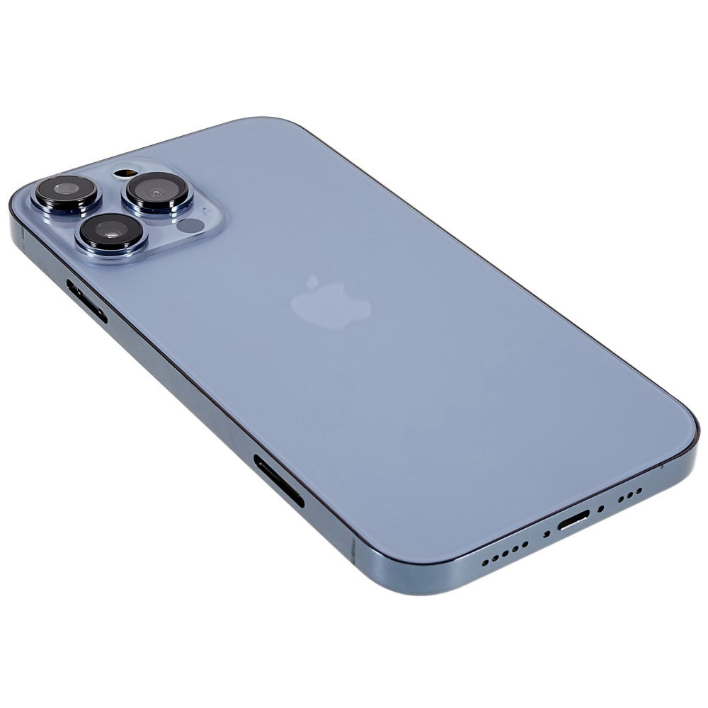 Apple iPhone XR Battery Cover Chassis Case (iPhone 13 Pro Style) Blue