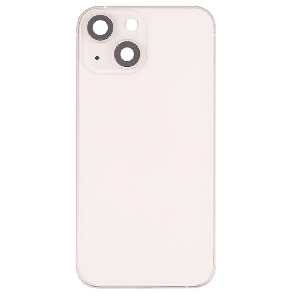 Carcasa Chasis Tapa Bateria iPhone 13 Mini Blanco