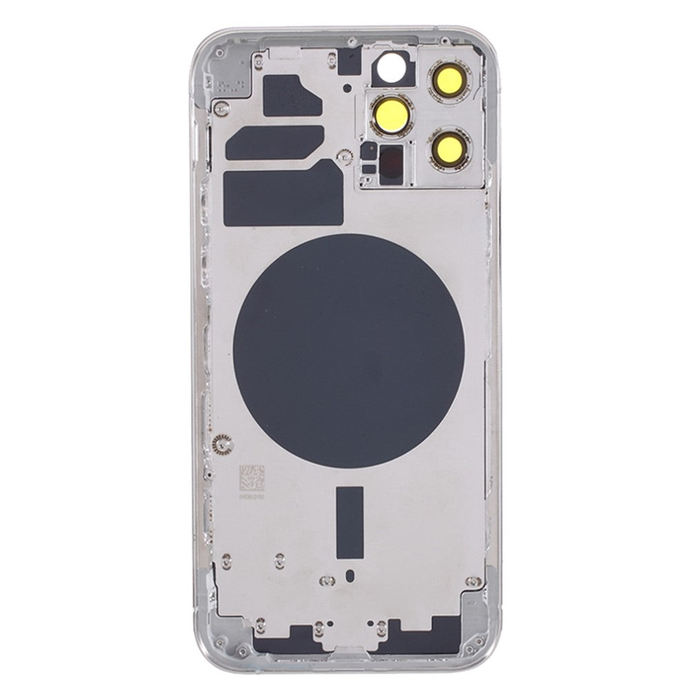 Carcasa Chasis Tapa Bateria iPhone 12 Pro Plata