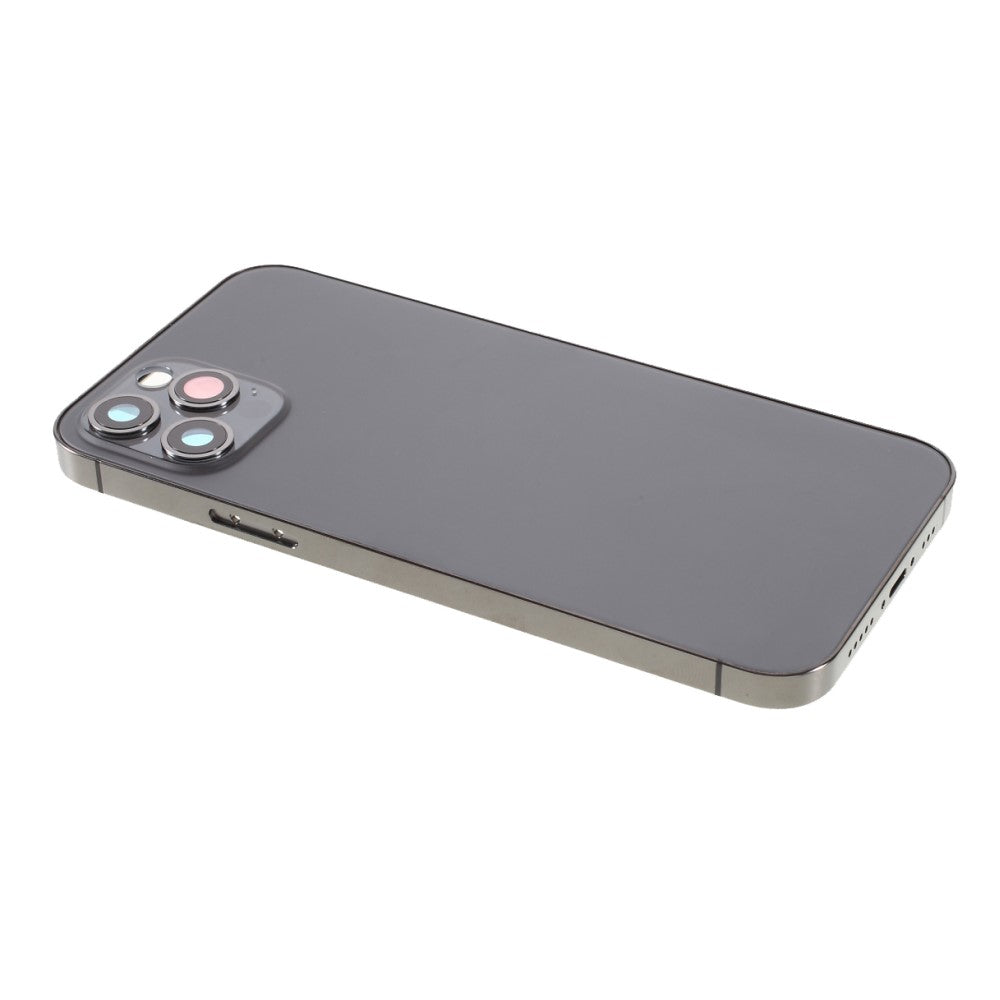 Carcasa Chasis Tapa Bateria iPhone 12 Pro Negro