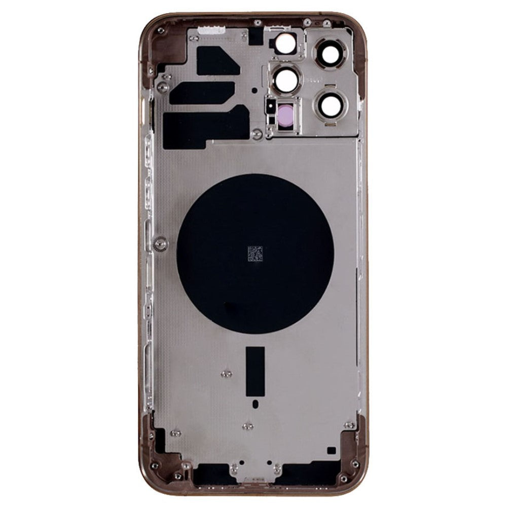 Carcasa Chasis Tapa Bateria iPhone 12 Pro Max Dorado