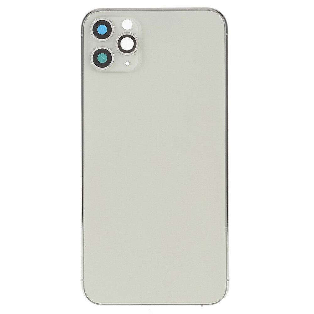 Carcasa Chasis Tapa Bateria iPhone 11 Pro Max Plata