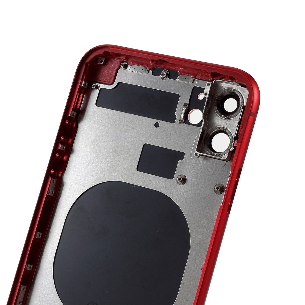 Carcasa Chasis Tapa Bateria iPhone 11 Rojo