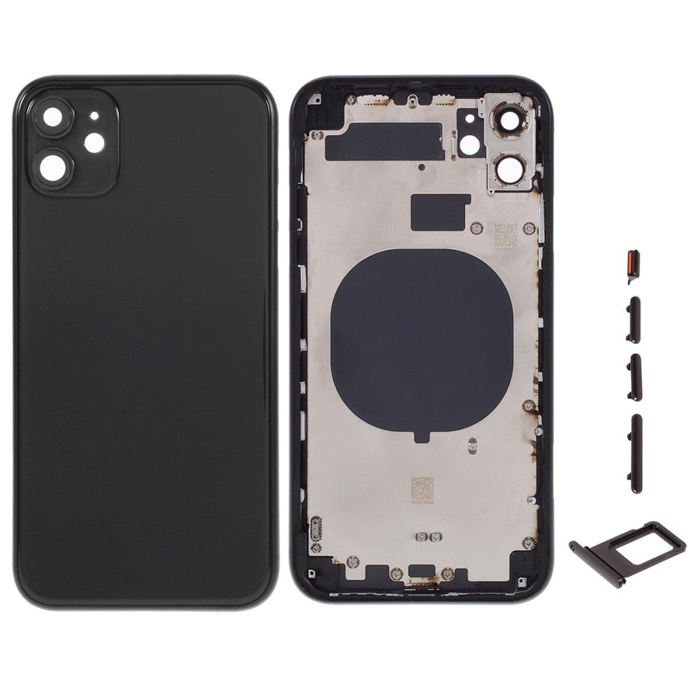 Carcasa Chasis Tapa Bateria iPhone 11 Negro