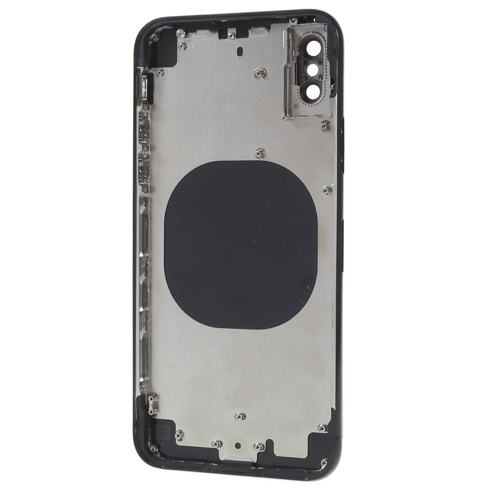 Carcasa Chasis Tapa Bateria iPhone X Negro