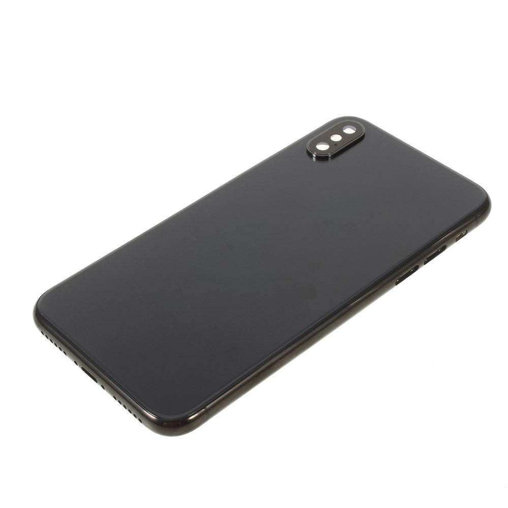 Carcasa Chasis Tapa Bateria iPhone X Negro