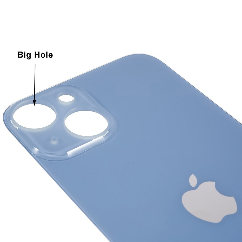 Tapa Bateria Back Cover (Agujero Ancho) Apple iPhone 14 Plus Azul