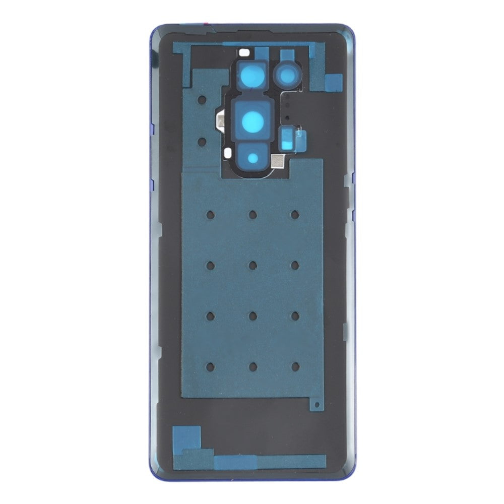 Tapa Bateria Back Cover + Lente Camara Trasera OnePlus 8 Pro Azul