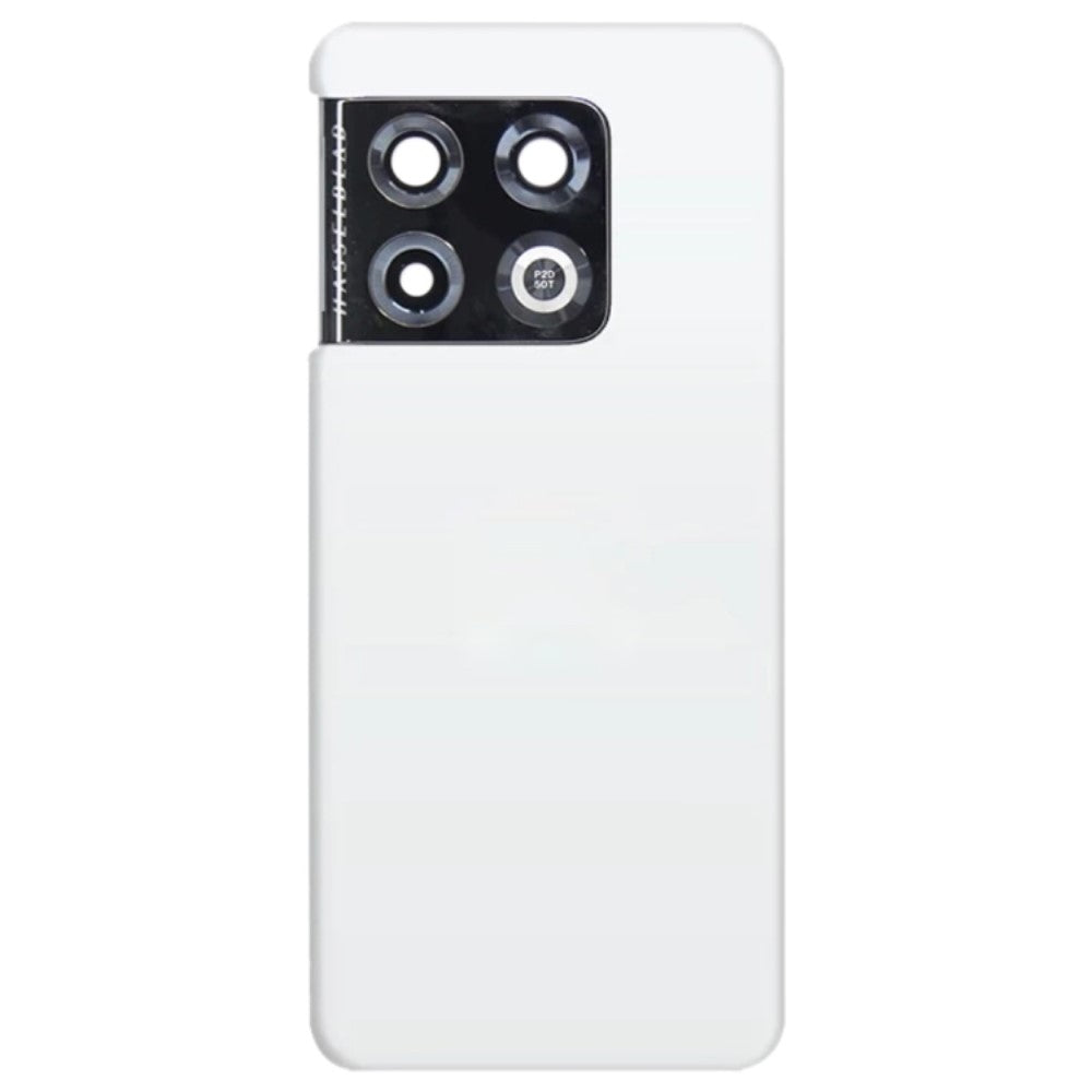 Tapa Bateria Back Cover + Lente Camara Trasera OnePlus 10 Pro 5G Blanco